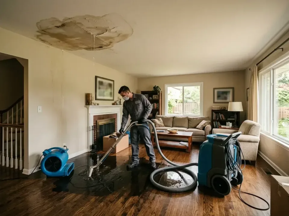 attic-pipe-burst-ceiling-drip-008 — frequently asked questions, Water Damage Restoration & Carpet Care in Cecil-Bishop, PA